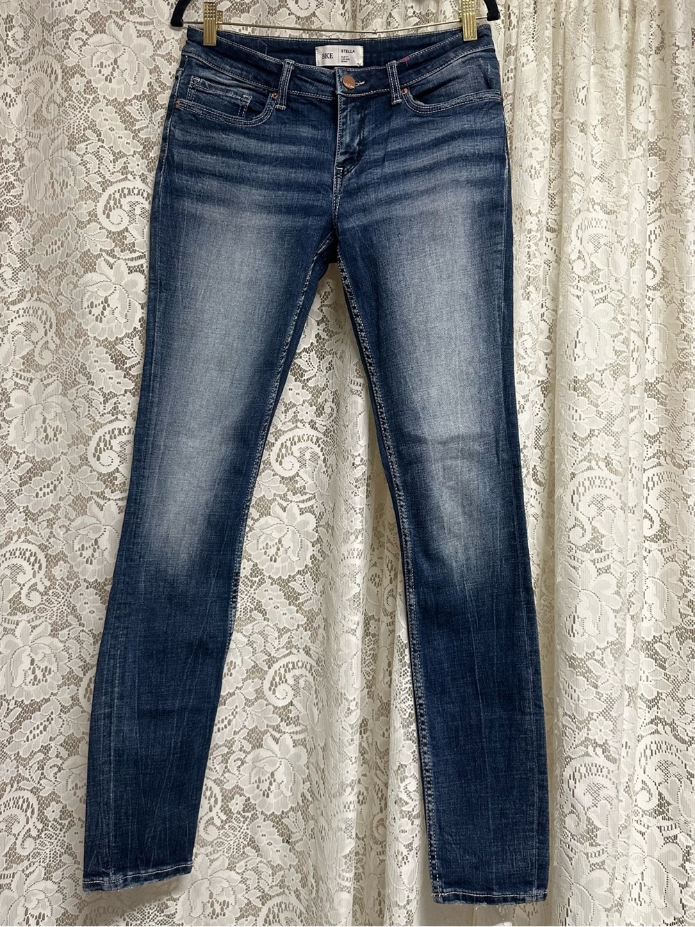 BKE Stella Slim Fit Low Rise Skinny Jeans